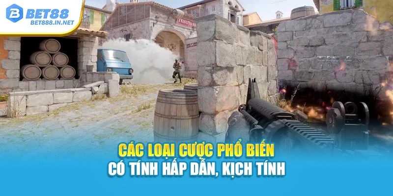 Các loại cược phổ biến có tính hấp dẫn, kịch tính