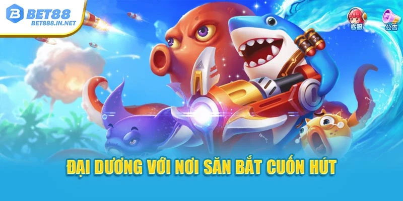 Đại dương với nơi săn bắt cuốn hút