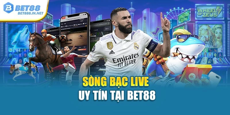 Sòng bạc live uy tín tại Bet88