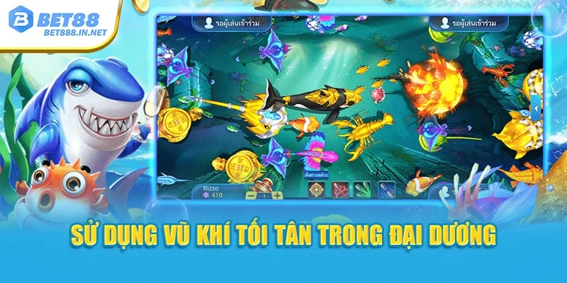 Sử dụng vũ khí tối tân trong đại dương